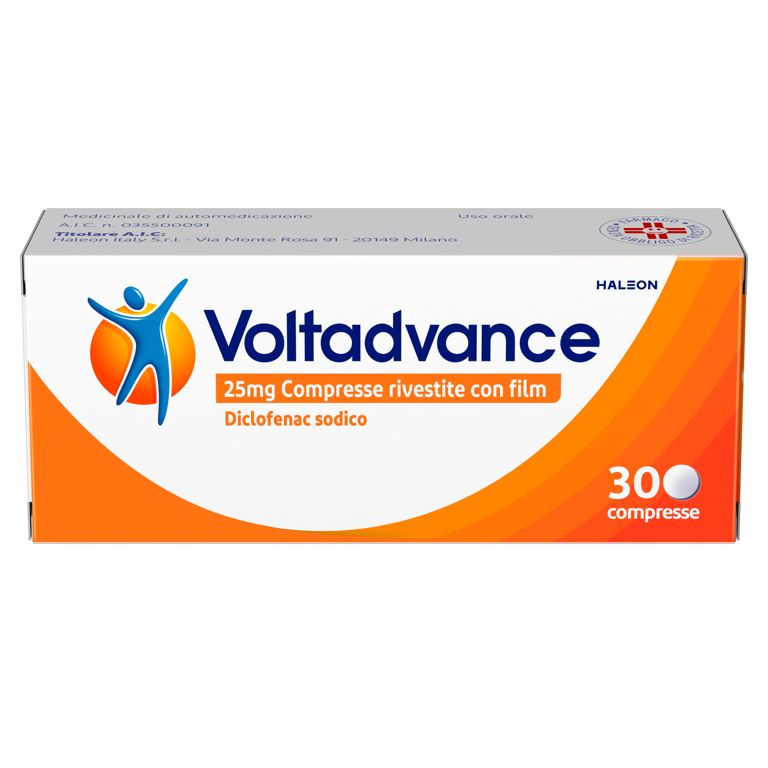 VOLTADVANCE*30CPR RIV 25MG