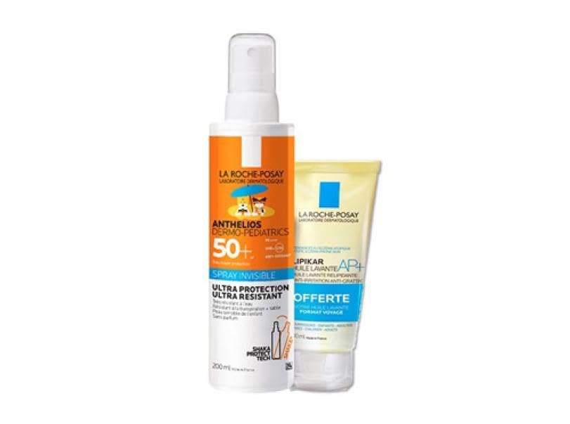 ANTHELIOS SPRAY UVMUNE BAMBINO 50+ 200 ML + LIPIKAR OLIO DETERGENTE AP+ 100 ML IN OMAGGIO - Farmacia Del Monaco