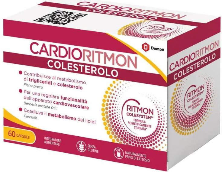 CARDIORITMON COLESTEROLO 60 CAPSULE - Farmacia Del Monaco