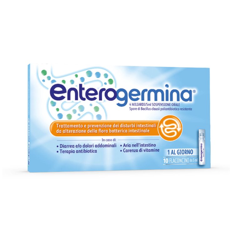 ENTEROGERMINA*OS 10FL 4MLD 5ML - Farmacia Del Monaco