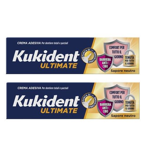 KUKIDENT ULTIMATE NEUTRO 57 G BIPACCO - Farmacia Del Monaco