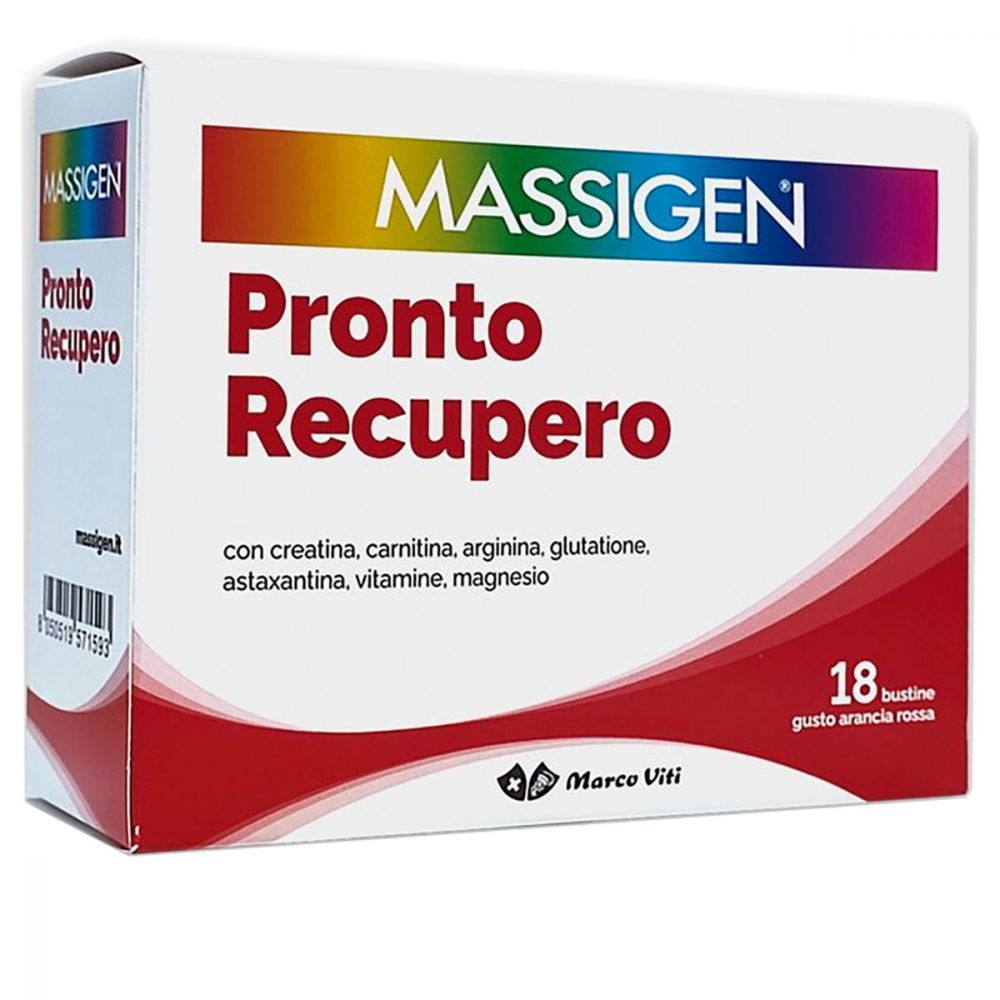 MASSIGEN PRONTO RECUPERO 18 BUSTINE EDIZIONE SPECIALE 2025 - Farmacia Del Monaco