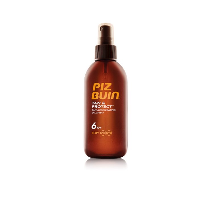 PIZ BUIN TAN & PROTECT TAN ACCELERATING OLIO SPRAY SPF6 150 ML - Farmacia Del Monaco