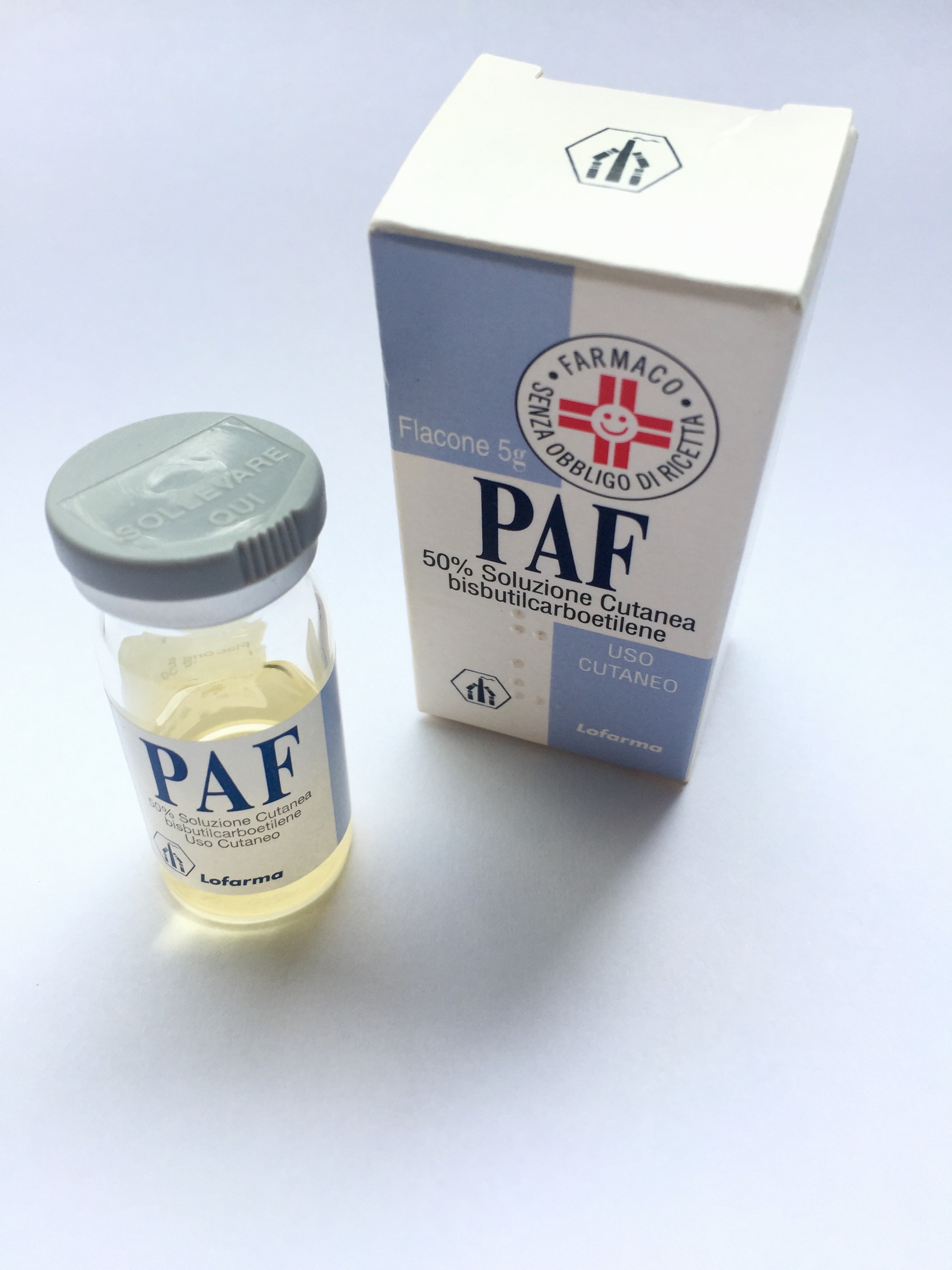 PAF*50% SOL CUT FL 5G - Farmacia Del Monaco