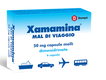 XAMAMINA MAL DI VIAG*6CPS 50MG - Farmacia Del Monaco