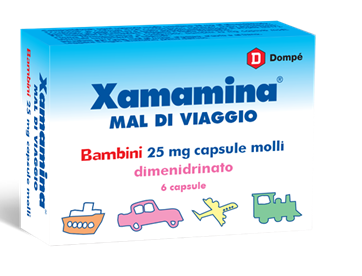 XAMAMINA MAL DI VIAG*BB 6CPS - Farmacia Del Monaco