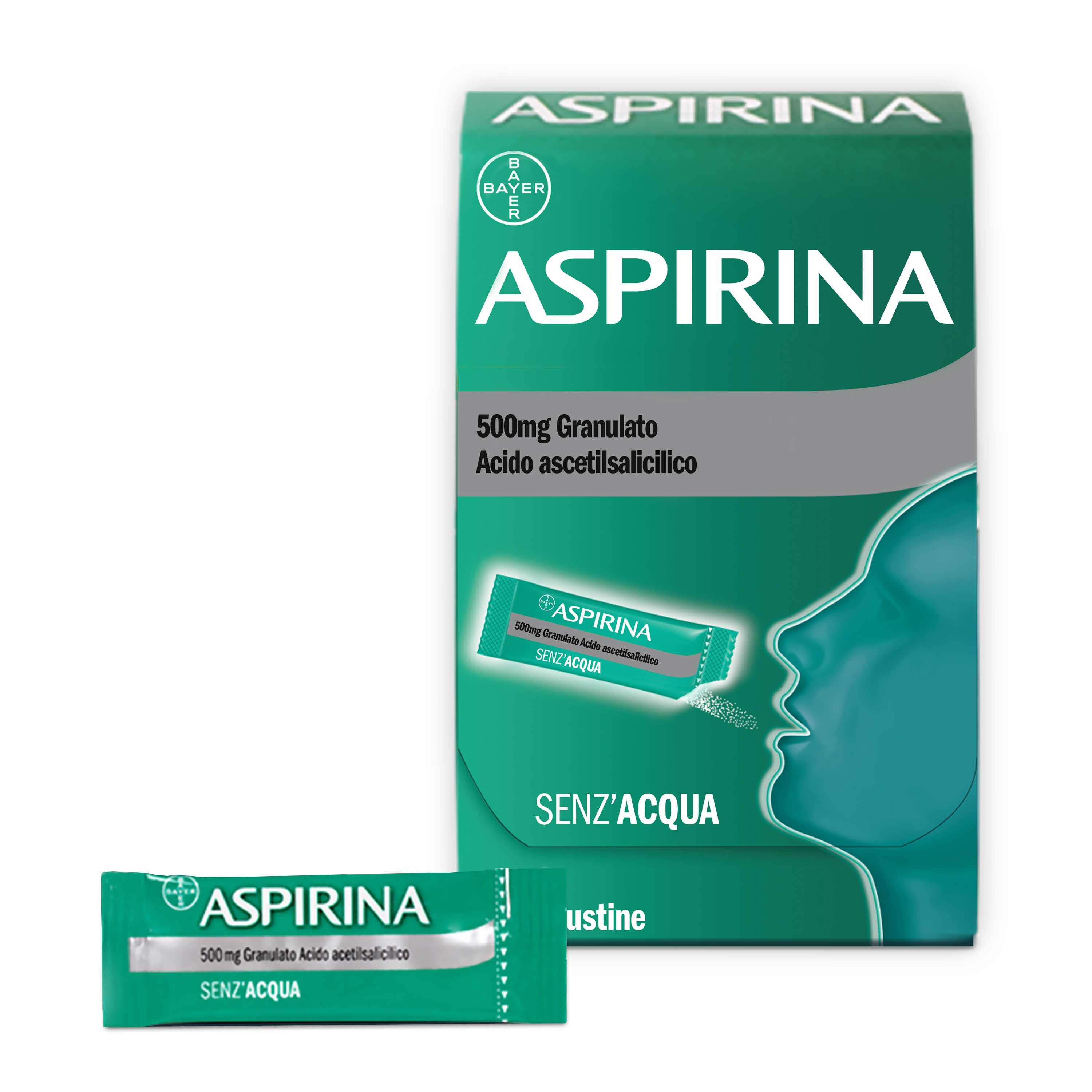 ASPIRINA*OS GRAT 10BUST 500MG - Farmacia Del Monaco