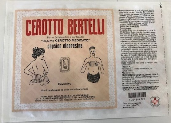CEROTTO BERTELLI*GRANDECM16X24 - Farmacia Del Monaco