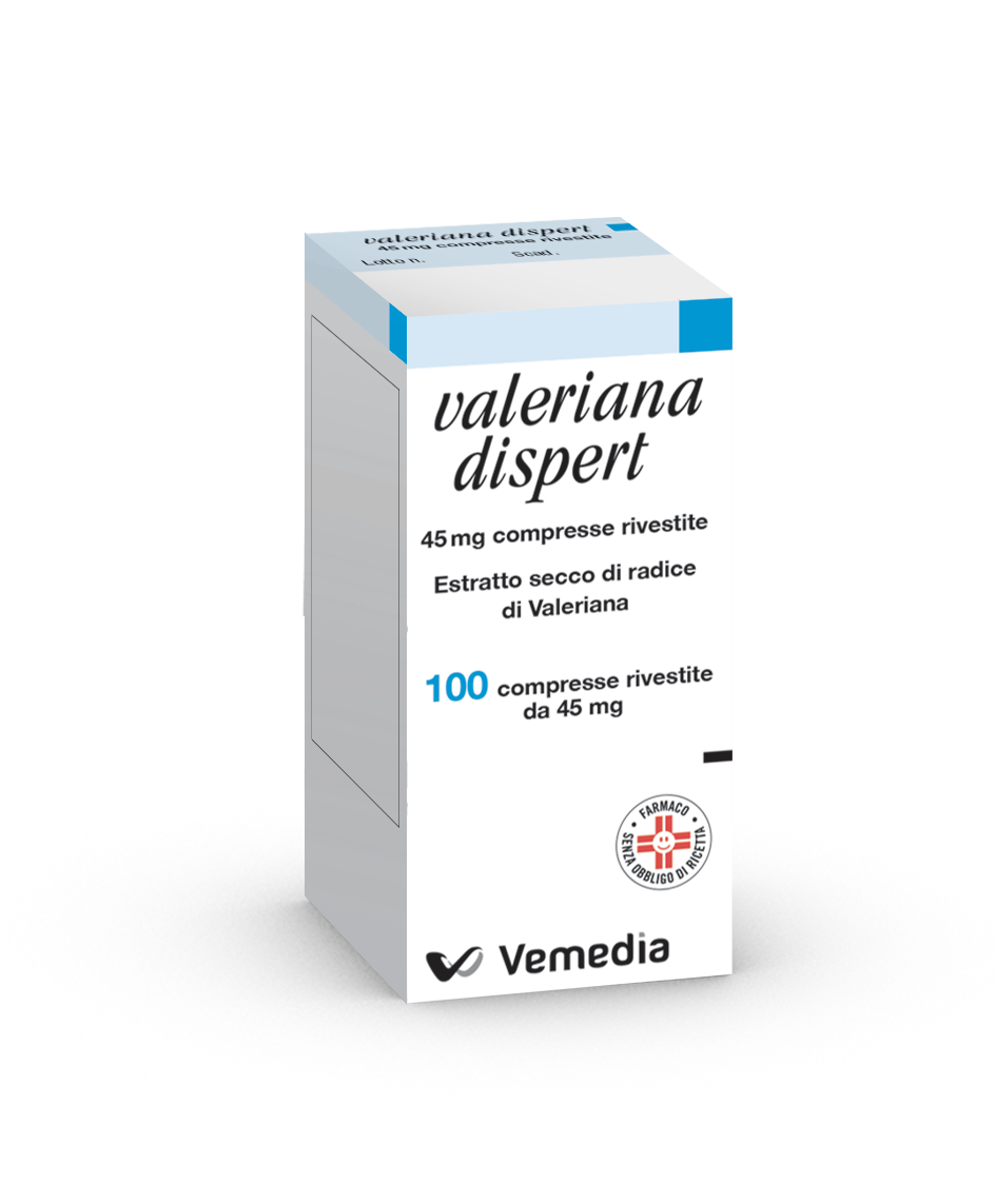 VALERIANA DISPERT*100CPR 45MG - Farmacia Del Monaco