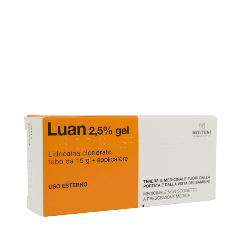 LUAN*GEL 15G 2,5%+APPLICATORE - Farmacia Del Monaco