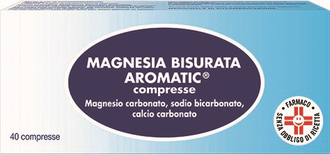 MAGNESIA BISURATA AROM*40CPR - Farmacia Del Monaco