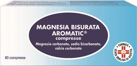 MAGNESIA BISURATA AROM*80CPR - Farmacia Del Monaco