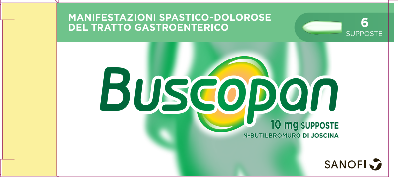 BUSCOPAN*6SUPP 10MG - Farmacia Del Monaco