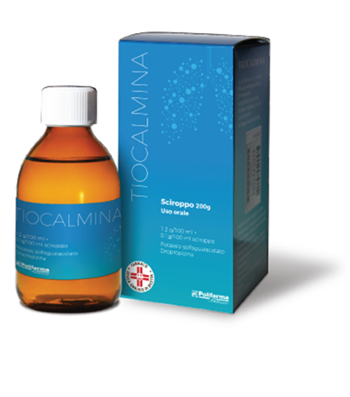 TIOCALMINA*SCIR 200G - Farmacia Del Monaco