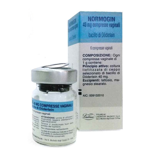 NORMOGIN*6CPR VAG 40MG - Farmacia Del Monaco