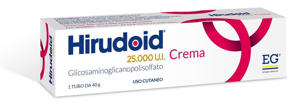 HIRUDOID 25000UI*CREMA 40G - Farmacia Del Monaco