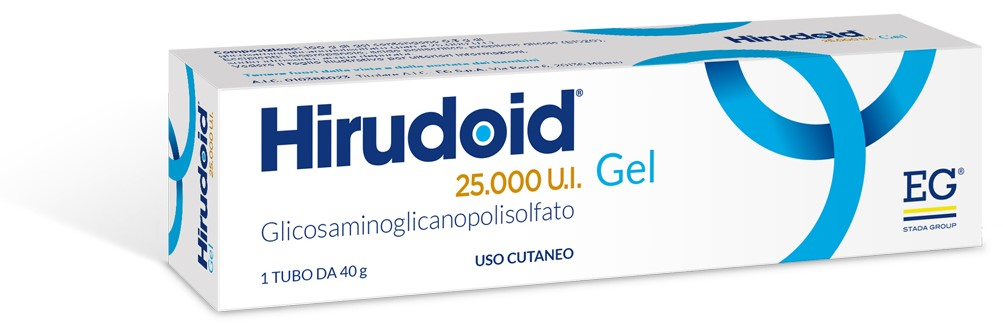 HIRUDOID 25000UI*GEL 40G - Farmacia Del Monaco