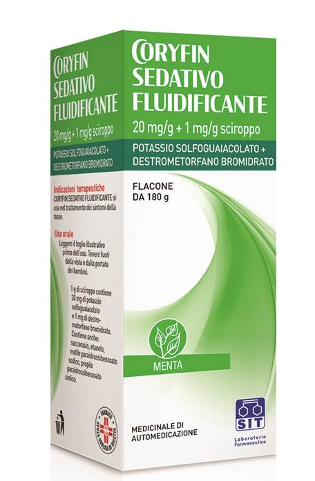 CORYFIN SEDATIVO FLUIDIF*SCIR - Farmacia Del Monaco