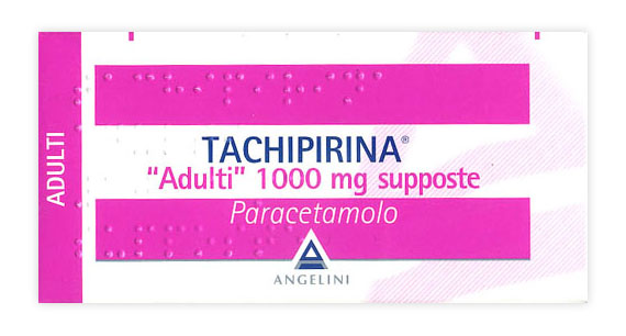 TACHIPIRINA*AD 10SUPP 1000MG - Farmacia Del Monaco