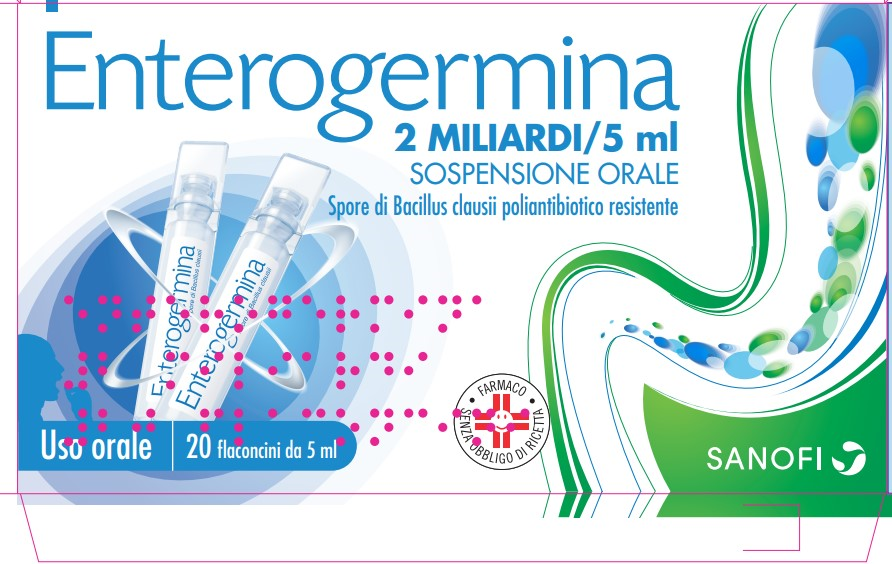 ENTEROGERMINA*OS 20FL 2MLD/5ML - Farmacia Del Monaco