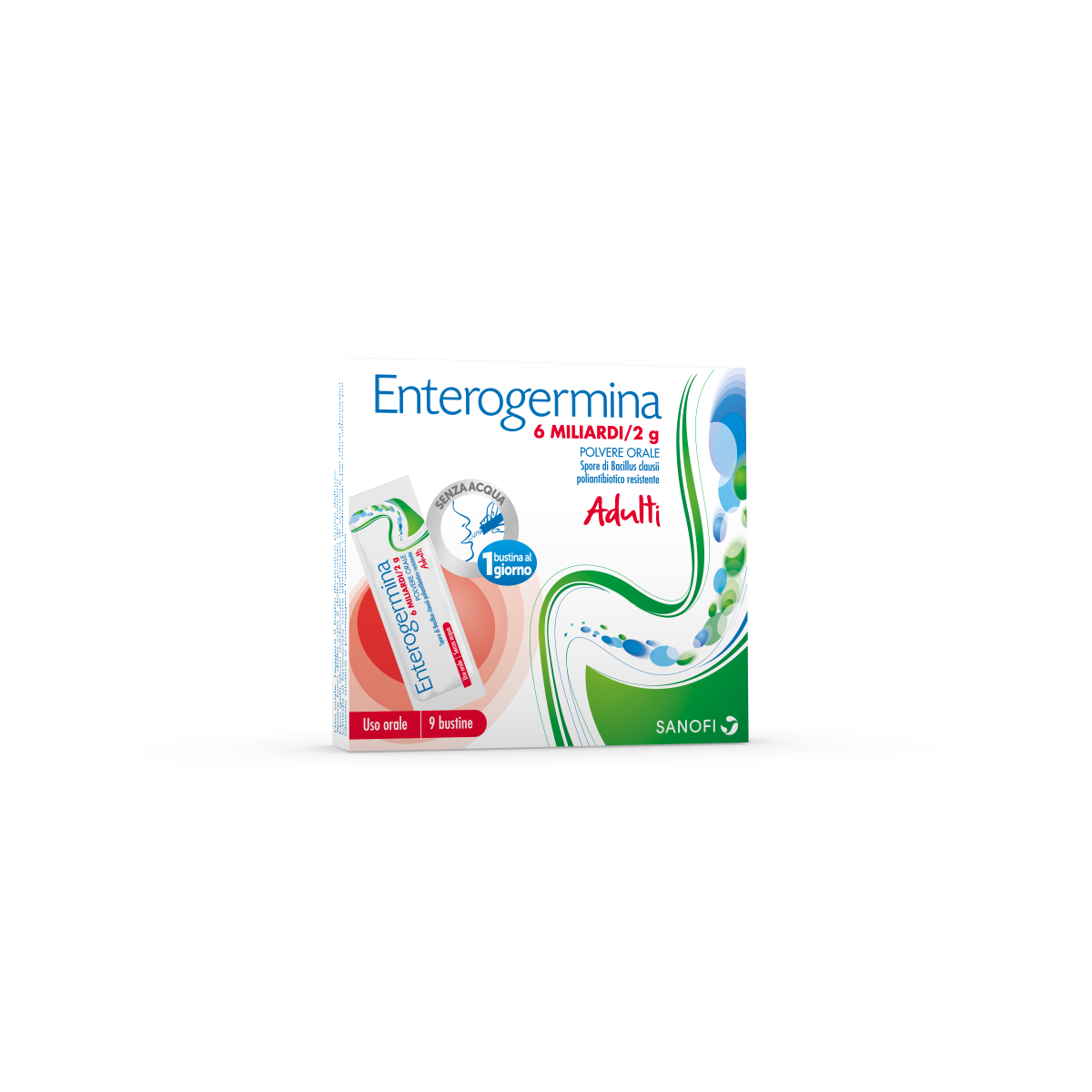 ENTEROGERMINA*OS 9BS 6MLD/2G - Farmacia Del Monaco