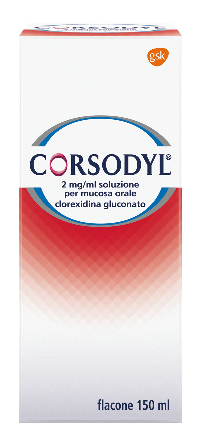 CORSODYL*SOLUZ 150ML 200MG/100 - Farmacia Del Monaco