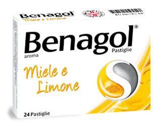 BENAGOL*24PAST MIELE LIMONE - Farmacia Del Monaco