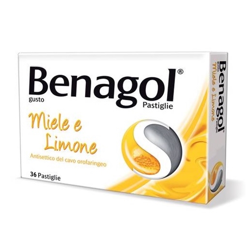 BENAGOL*36PAST MIELE LIMONE - Farmacia Del Monaco