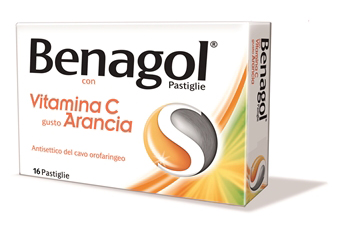 BENAGOL VIT C*16PAST ARANCIA - Farmacia Del Monaco
