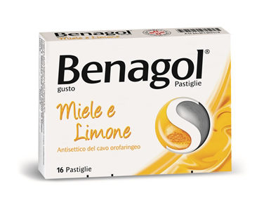 BENAGOL*16PAST MIELE LIMONE - Farmacia Del Monaco