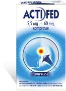 ACTIFED*12CPR 2,5MG+60MG - Farmacia Del Monaco