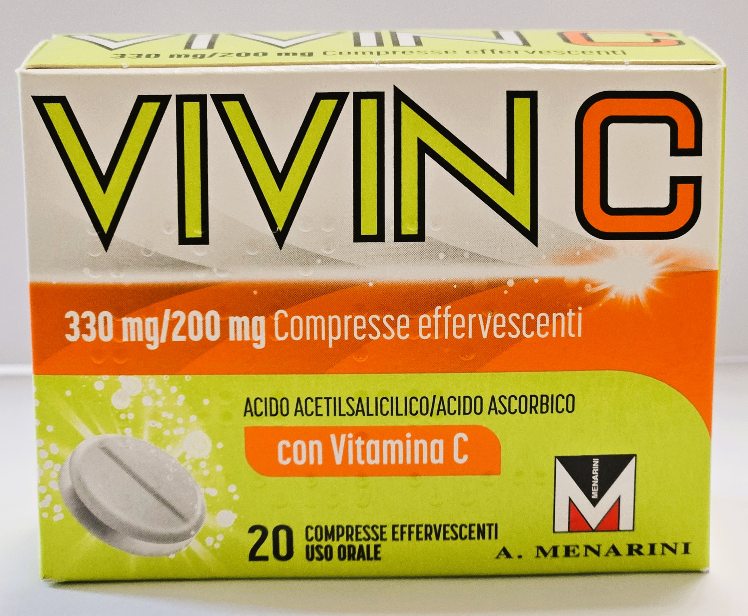 VIVIN C*20CPR EFF 330MG+200MG - Farmacia Del Monaco