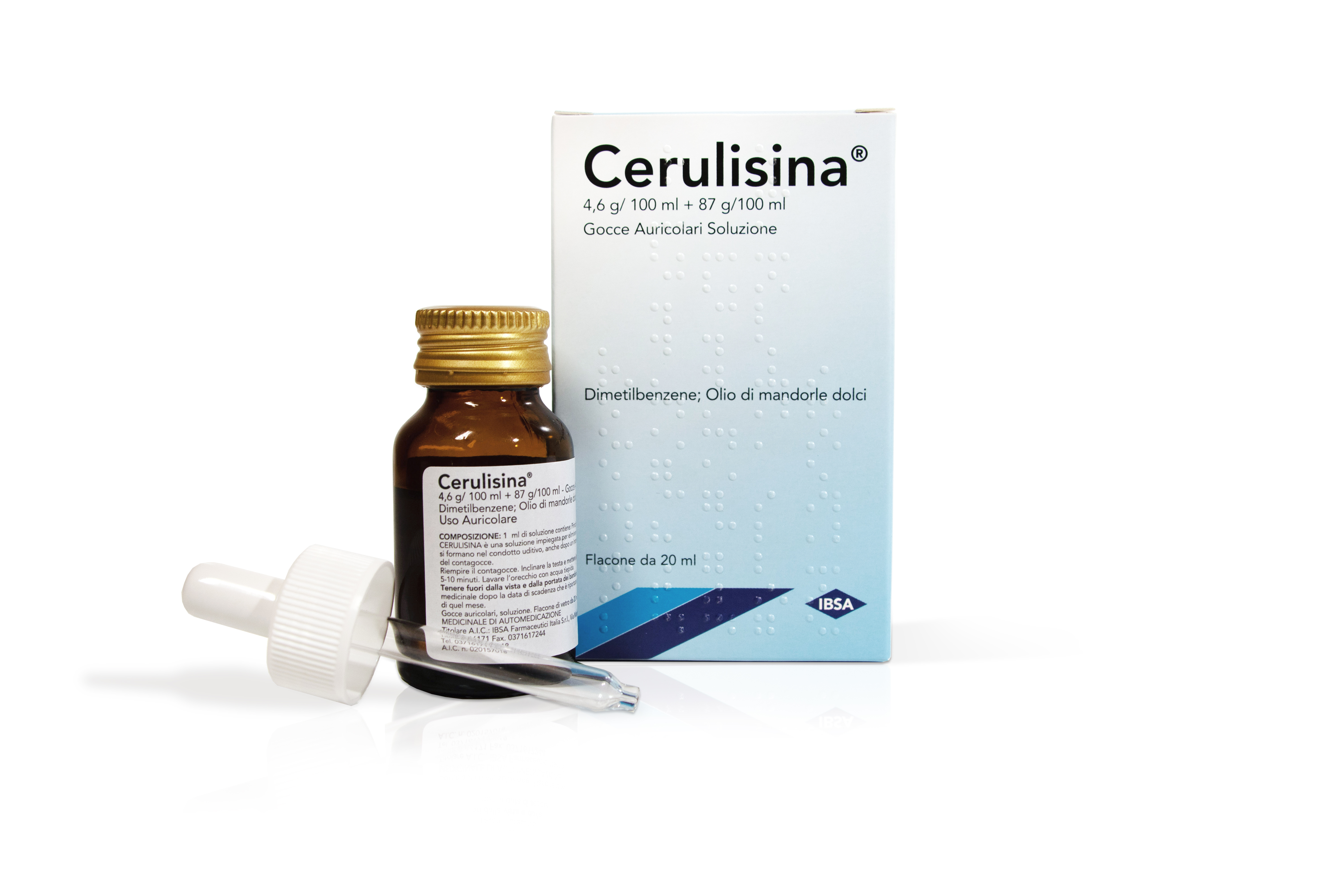 CERULISINA*GTT OTO FL 20ML - Farmacia Del Monaco