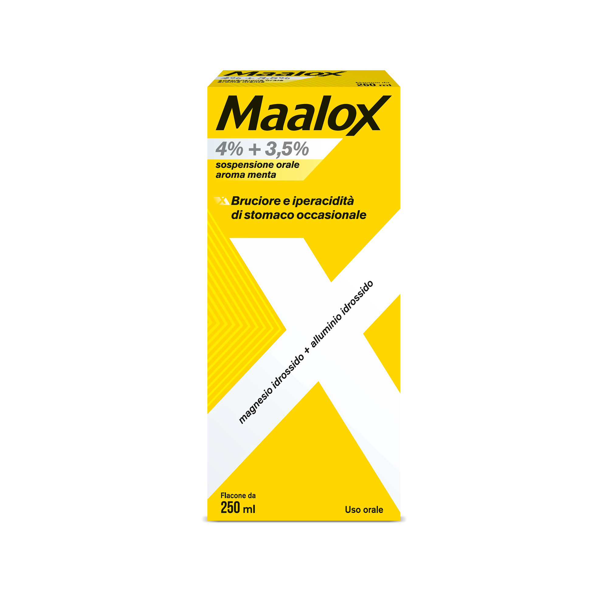 MAALOX*OS SOSP 250ML 4+3,5% ME - Farmacia Del Monaco