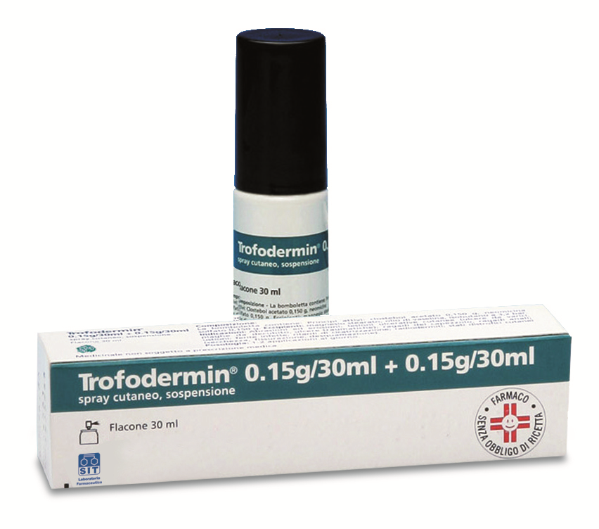 TROFODERMIN*SPR CUT 30ML 5%+5% - Farmacia Del Monaco