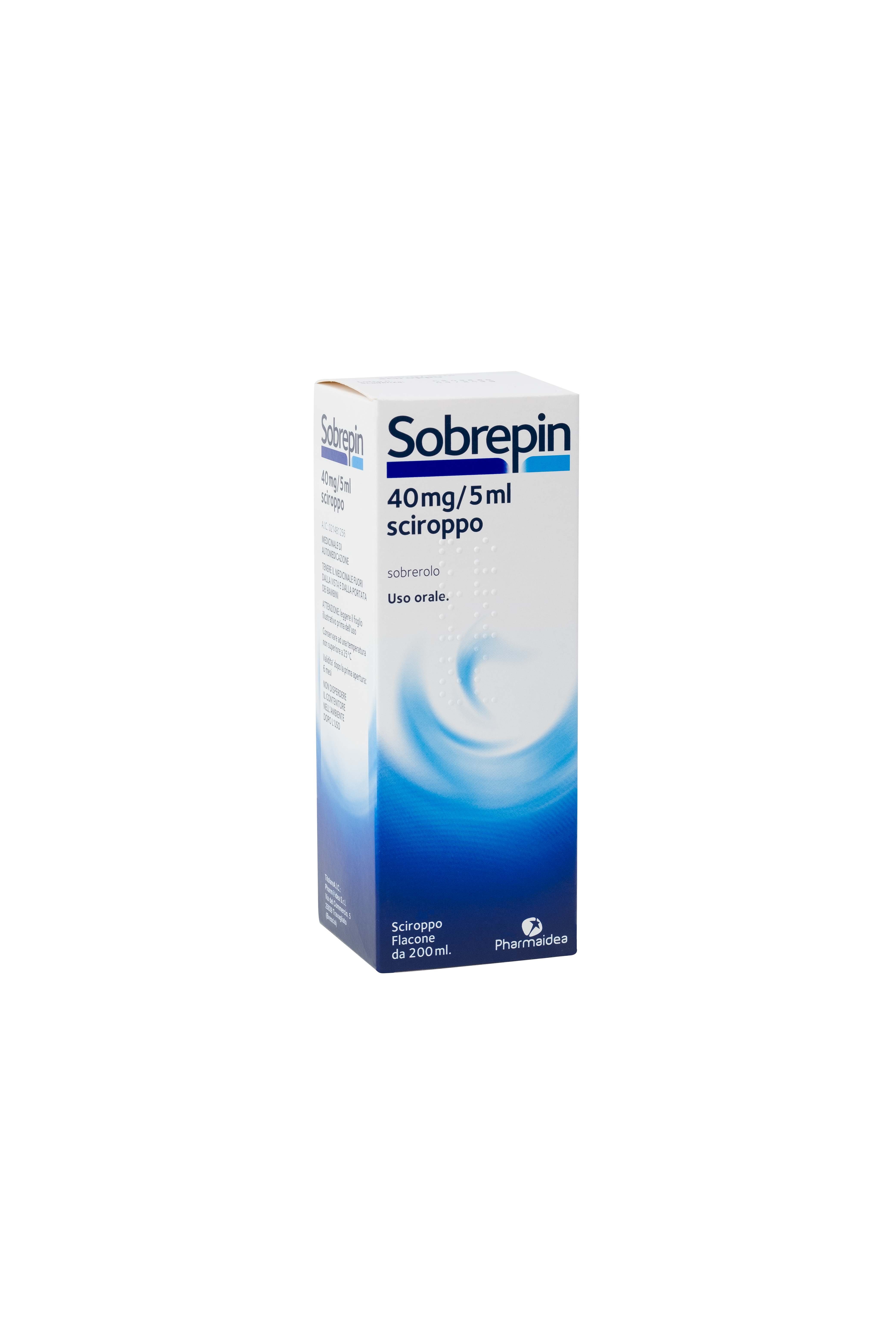 SOBREPIN*SCIR 200ML 40MG/5ML - Farmacia Del Monaco