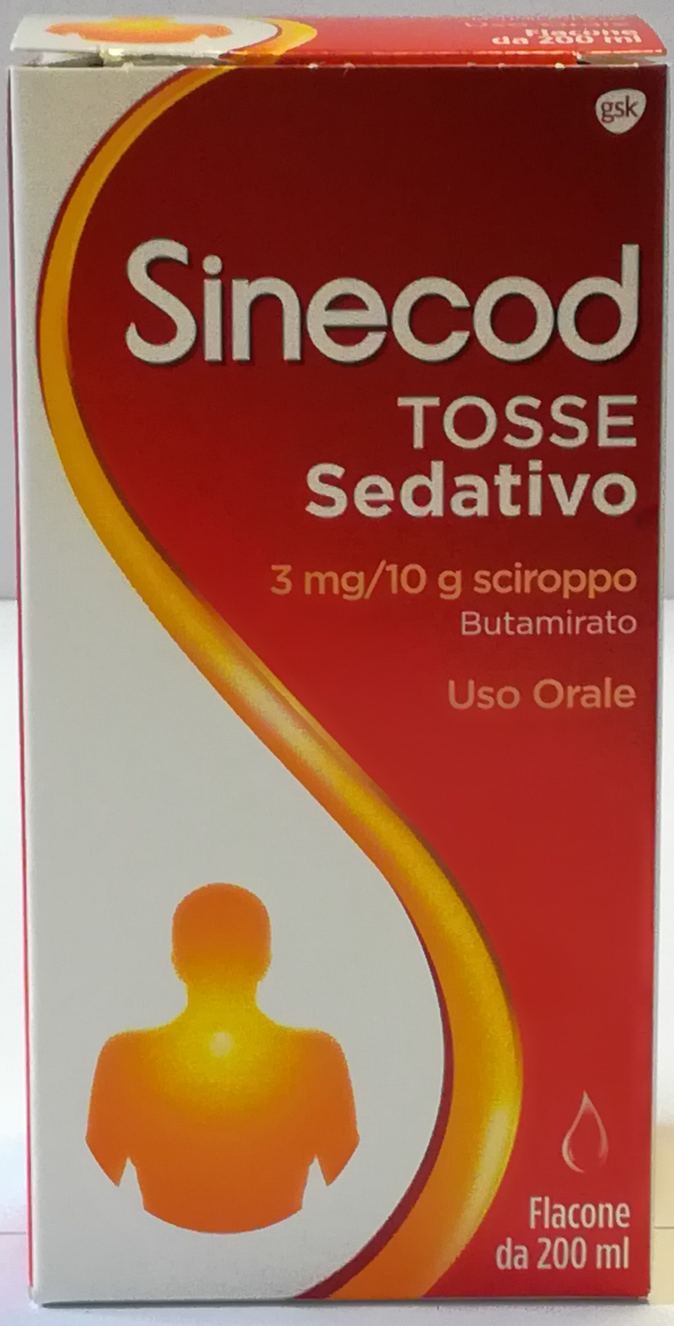 SINECOD TOSSE SED*200ML3MG/10G - Farmacia Del Monaco