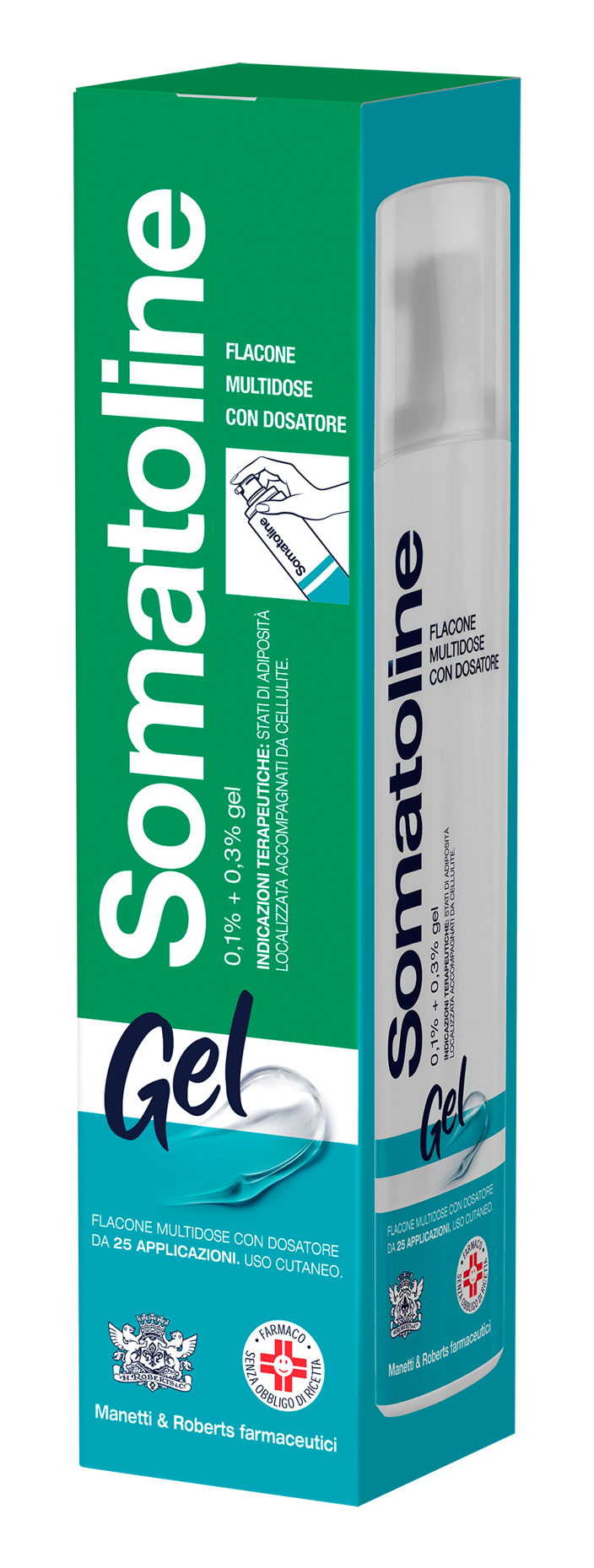SOMATOLINE*GEL 250ML 0,15+0,3% - Farmacia Del Monaco