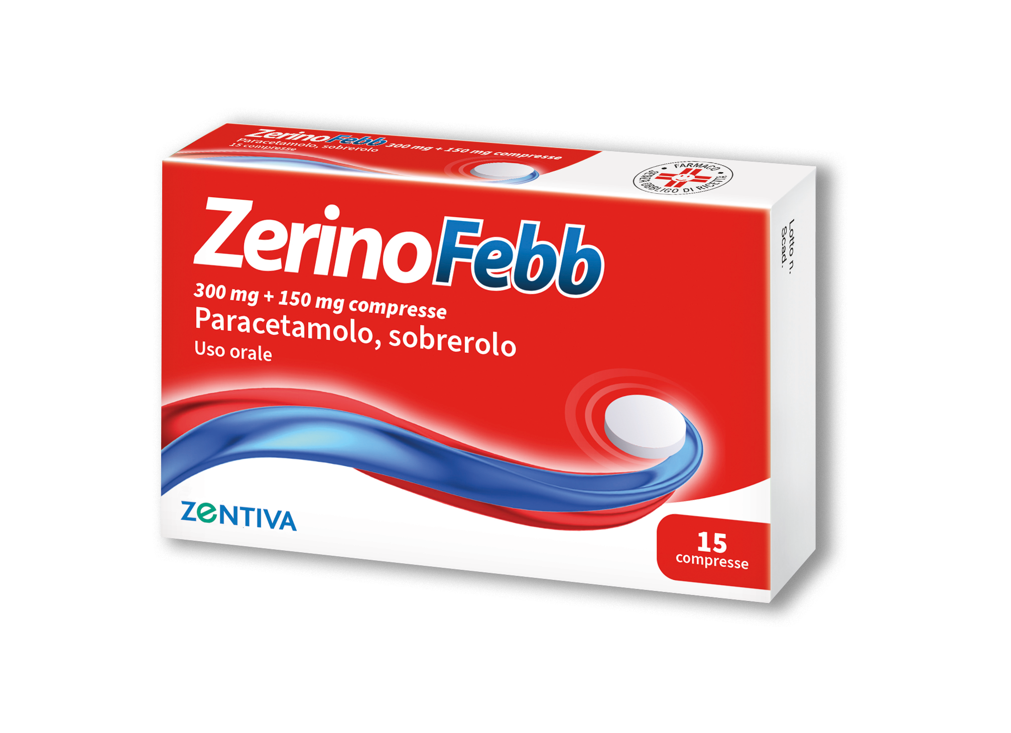 ZERINOFEBB*AD 15CPR 300+150MG - Farmacia Del Monaco