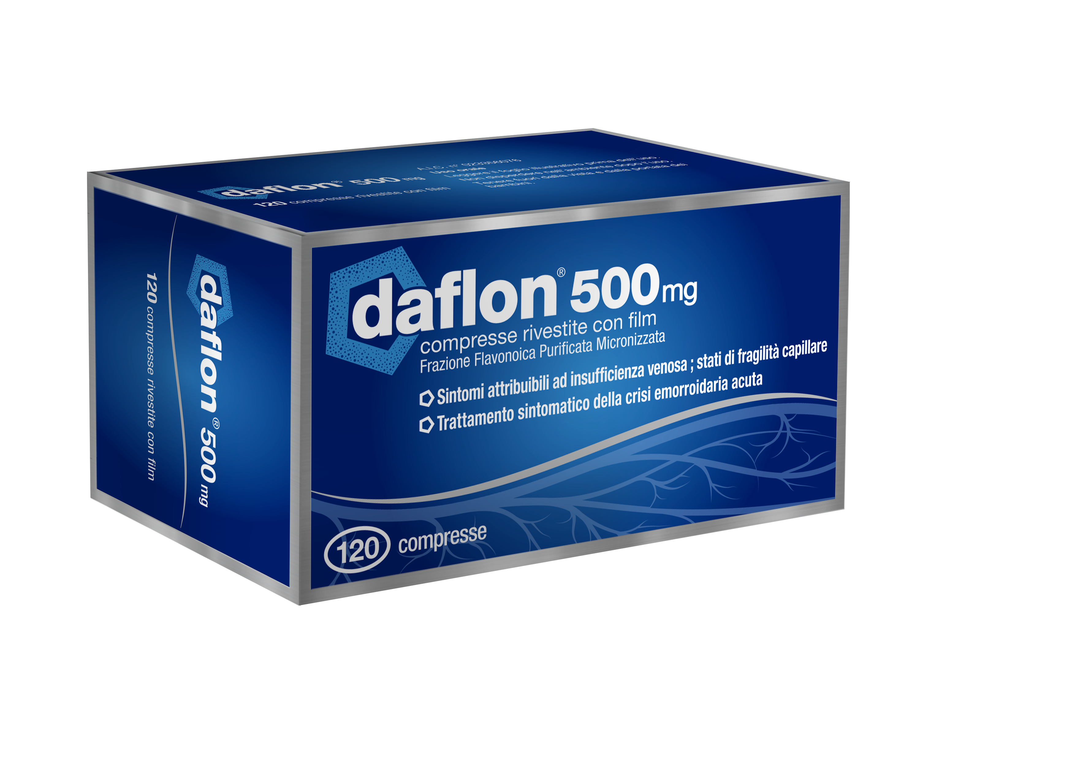 DAFLON*120CPR RIV 500MG - Farmacia Del Monaco