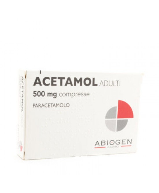 ACETAMOL*AD 20CPR 500MG - Farmacia Del Monaco