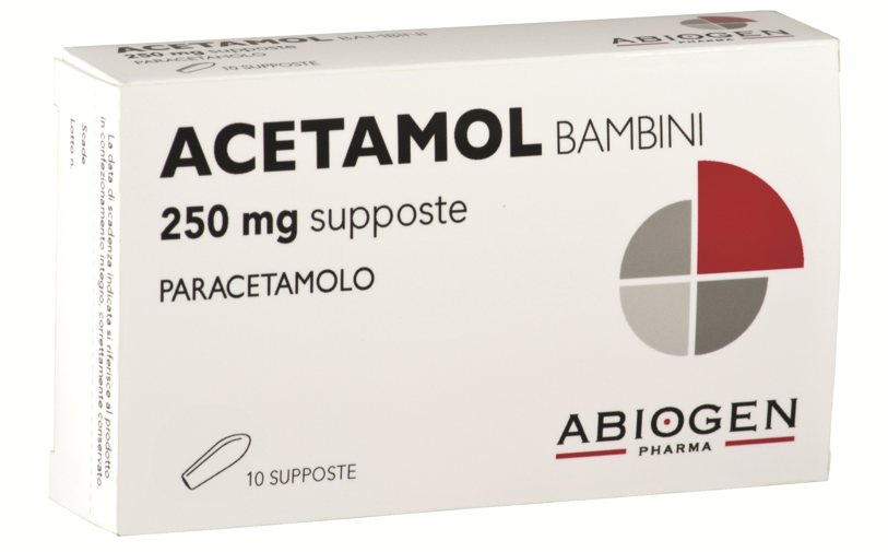 ACETAMOL*BB 10SUPP 250MG - Farmacia Del Monaco