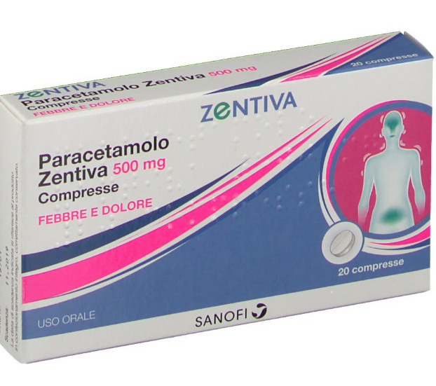 PARACETAMOLO ZEN*20CPR 500MG - Farmacia Del Monaco