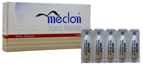 MECLON*10 OVULI VAG 100+500MG - Farmacia Del Monaco