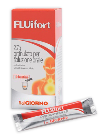 FLUIFORT*10BUST GRAT 2,7G - Farmacia Del Monaco