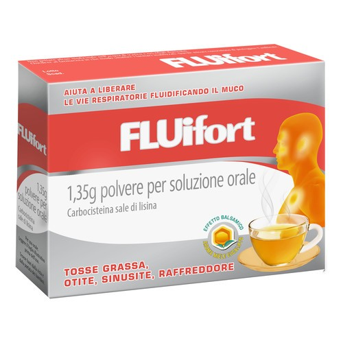 FLUIFORT*12BUST OS POLV 1,35G - Farmacia Del Monaco