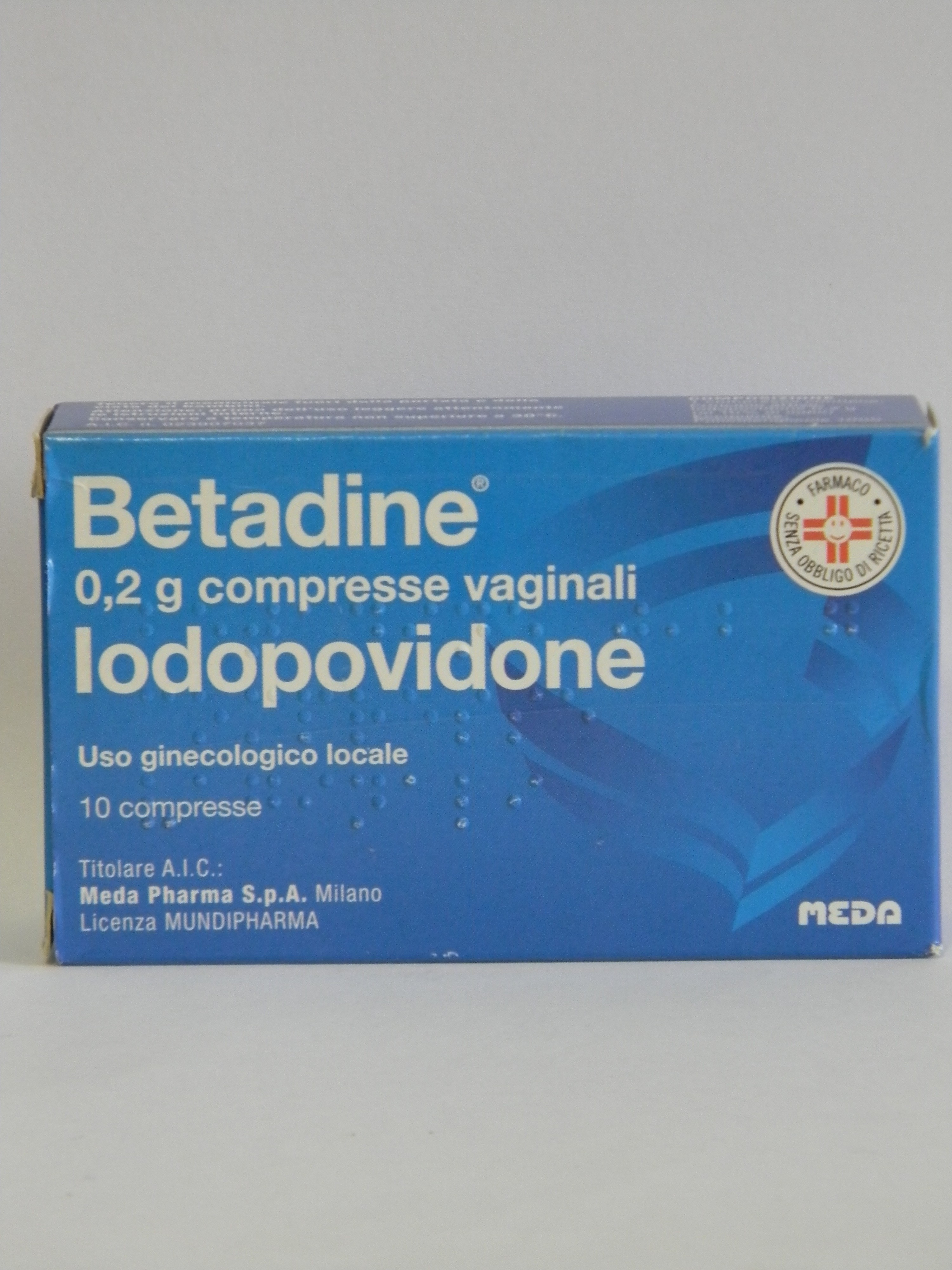 BETADINE*10CPR VAG 200MG - Farmacia Del Monaco