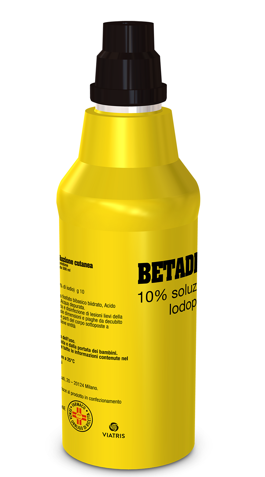 BETADINE*SOL CUT FL 500ML 10% - Farmacia Del Monaco