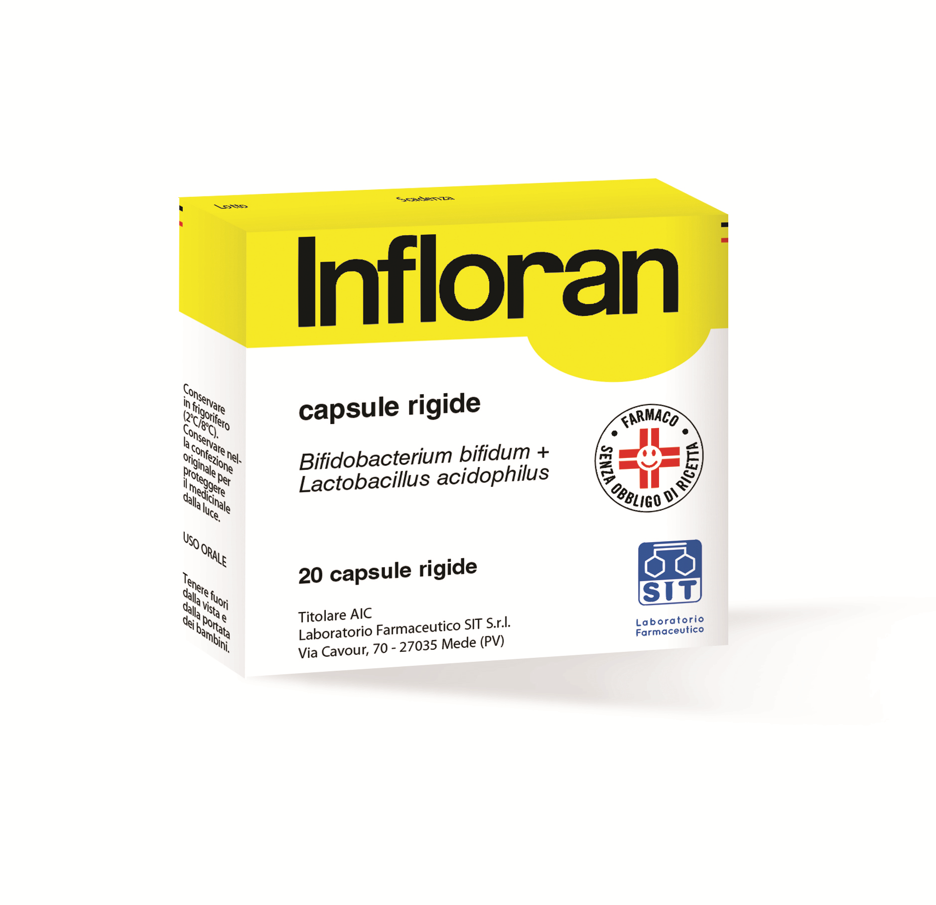 INFLORAN*20CPS 0,25G - Farmacia Del Monaco