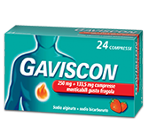GAVISCON*24CPR FRAG250+133,5MG - Farmacia Del Monaco